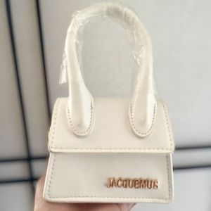 White mini handbag